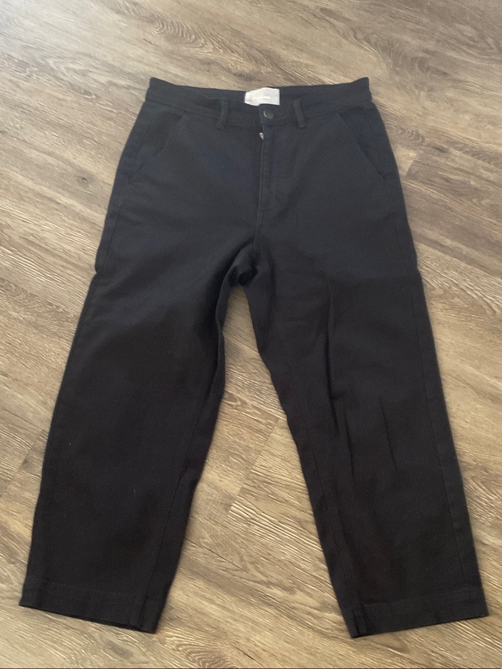 Everlane Black Chino Trousers